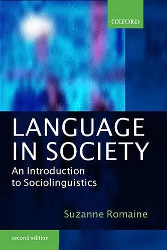 Language in Society cover