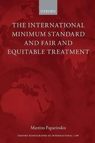 The International Minimum Standard and Fair and Equitable Treatment cover