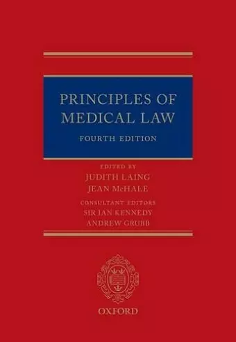 Principles of Medical Law cover