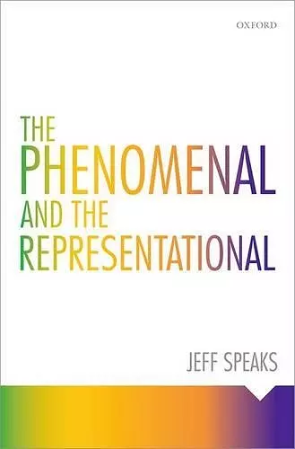 The Phenomenal and the Representational cover