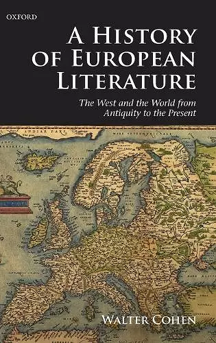 A History of European Literature cover