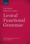 The Oxford Reference Guide to Lexical Functional Grammar cover