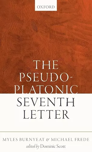 The Pseudo-Platonic Seventh Letter cover