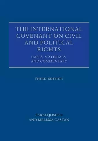 The International Covenant on Civil and Political Rights cover