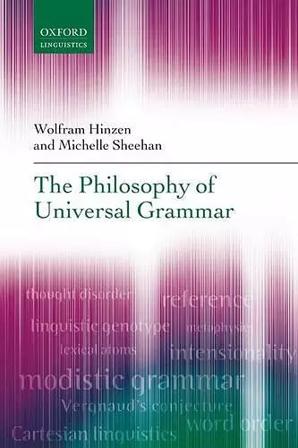 The Philosophy of Universal Grammar cover