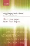 Rich Languages From Poor Inputs cover