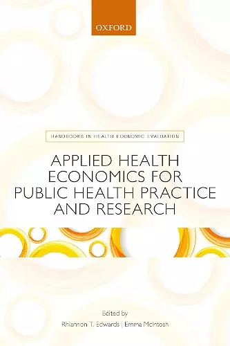 Applied Health Economics for Public Health Practice and Research cover