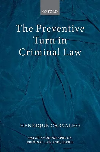 The Preventive Turn in Criminal Law cover