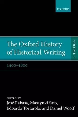 The Oxford History of Historical Writing cover