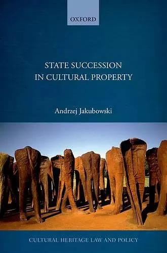 State Succession in Cultural Property cover
