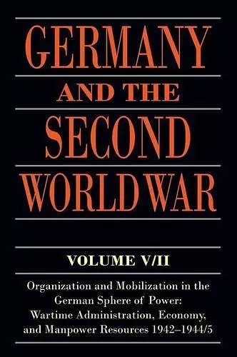 Germany and the Second World War cover