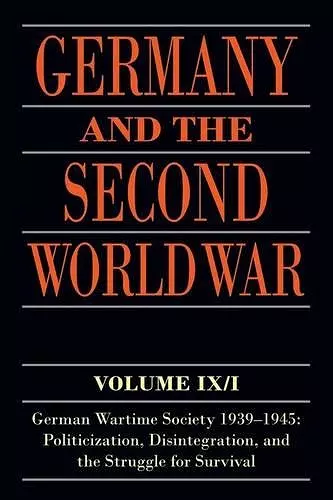 Germany and the Second World War cover