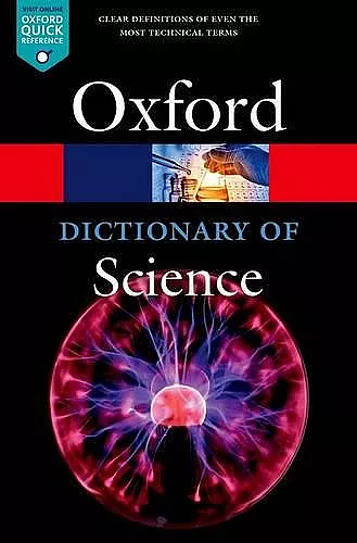 A Dictionary of Science cover