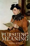 Pursuing Meaning cover