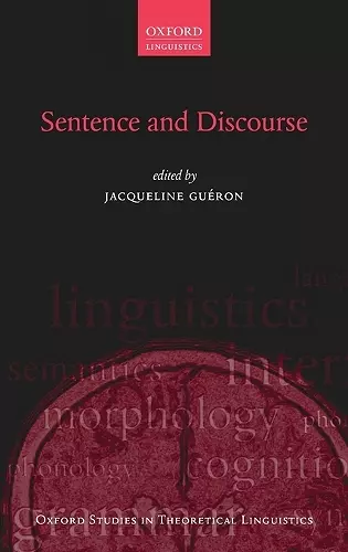 Sentence and Discourse cover