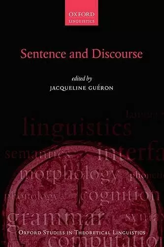 Sentence and Discourse cover