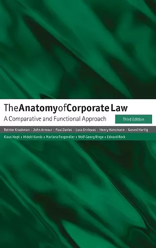 The Anatomy of Corporate Law cover
