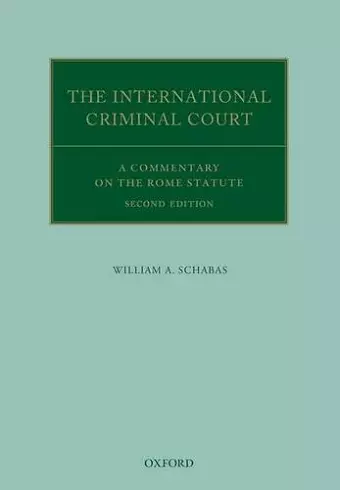 The International Criminal Court cover