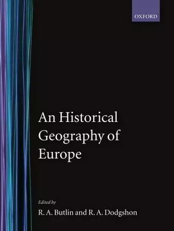 An Historical Geography of Europe cover