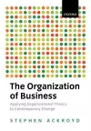 The Organization of Business cover