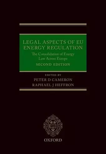 Legal Aspects of EU Energy Regulation cover