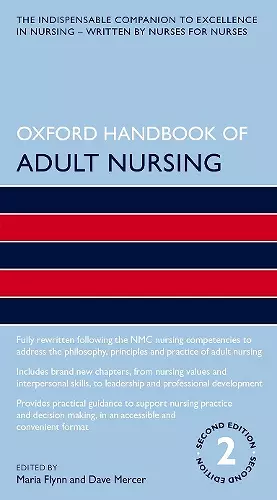 Oxford Handbook of Adult Nursing cover