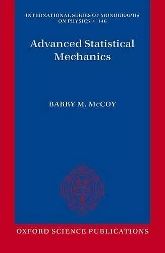 Advanced Statistical Mechanics cover