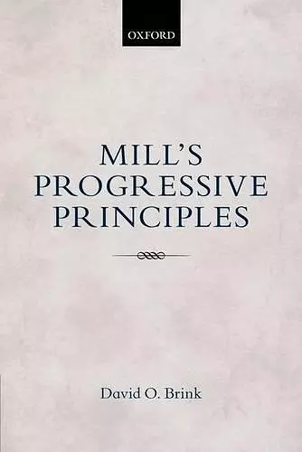 Mill's Progressive Principles cover