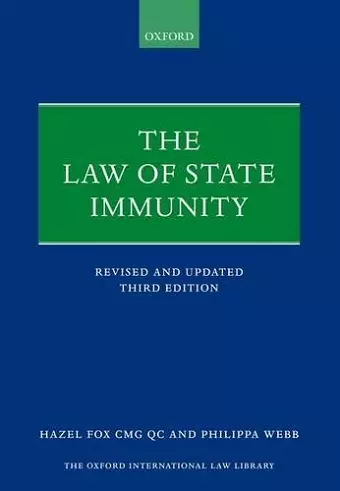 The Law of State Immunity cover