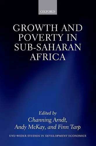 Growth and Poverty in Sub-Saharan Africa cover