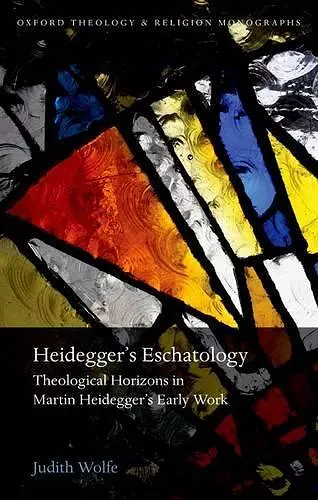 Heidegger's Eschatology cover
