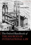 The Oxford Handbook of the Sources of International Law cover