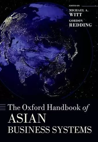 The Oxford Handbook of Asian Business Systems cover