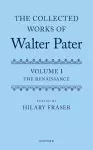 The Collected Works of Walter Pater, Volume I cover