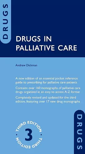 Drugs in Palliative Care cover