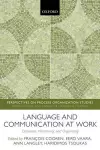 Language and Communication at Work cover