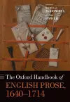 The Oxford Handbook of English Prose, 1640-1714 cover