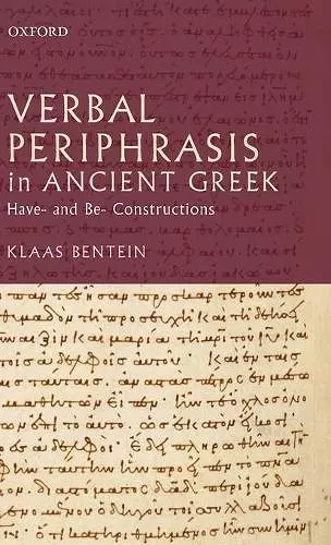 Verbal Periphrasis in Ancient Greek cover