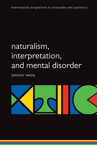 Naturalism, interpretation, and mental disorder cover