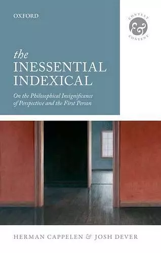 The Inessential Indexical cover