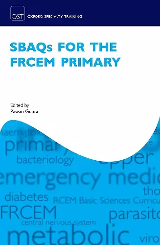 SBAQs for the FRCEM Primary cover