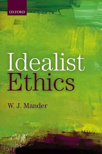 Idealist Ethics cover