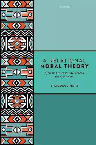 A Relational Moral Theory cover