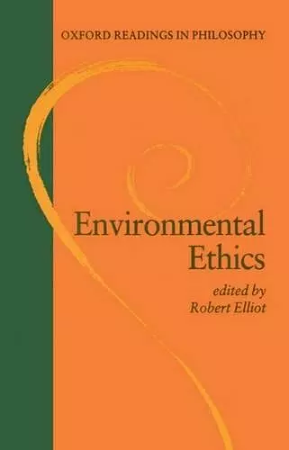 Environmental Ethics cover