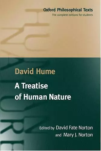 A Treatise of Human Nature cover