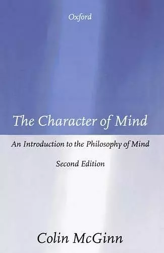 The Character of Mind cover