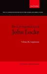 John Locke: Correspondence cover