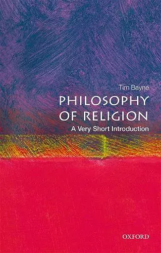 Philosophy of Religion cover