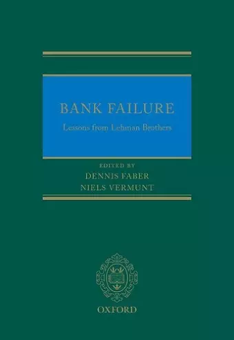 Bank Failure: Lessons from Lehman Brothers cover