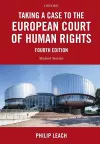 Taking a Case to the European Court of Human Rights cover